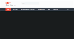 Desktop Screenshot of cmtauctions.com