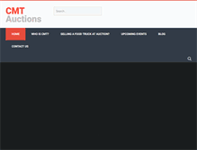 Tablet Screenshot of cmtauctions.com